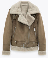 Monseratt Shearling-Jacke